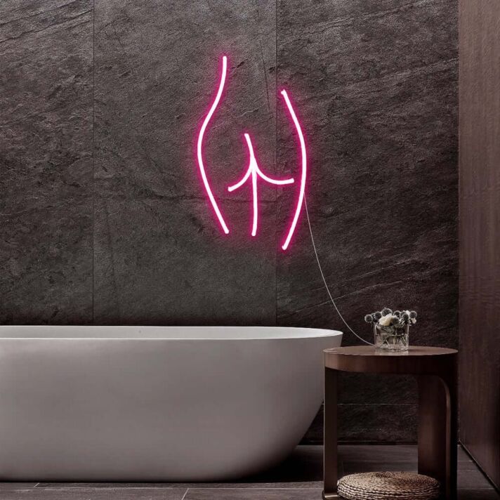 Curvy Hips Neon Sign