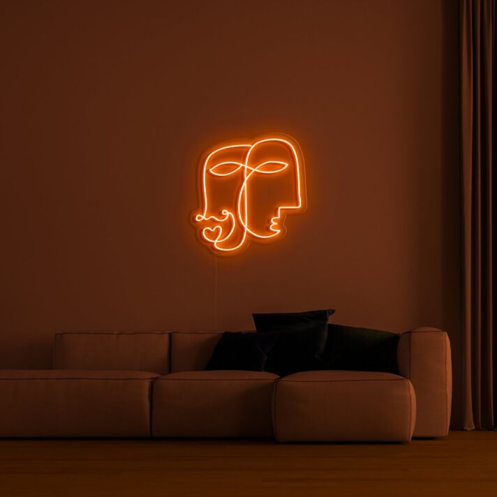 Double Face Neon Sign
