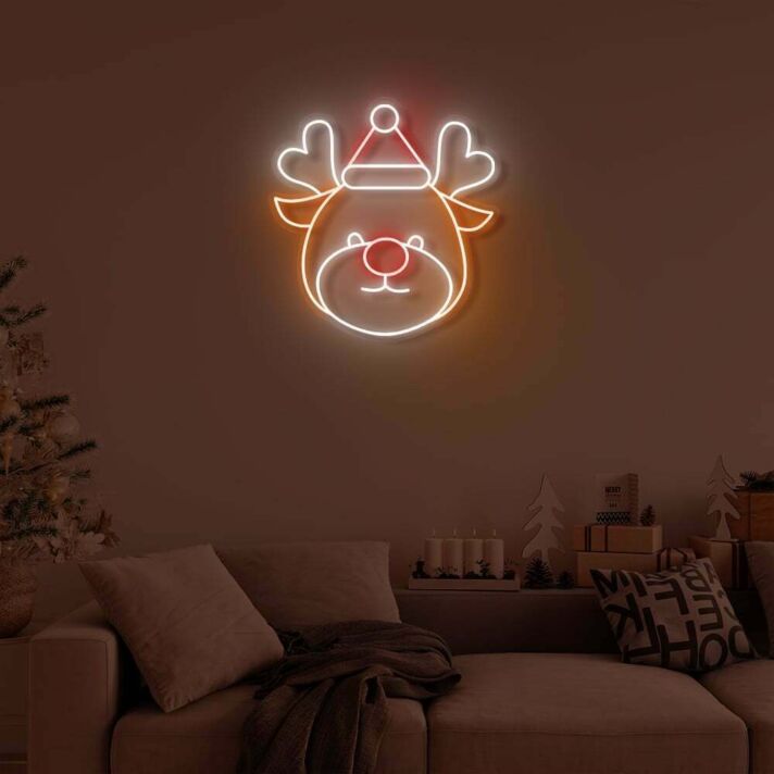 Reindeer LED Sign