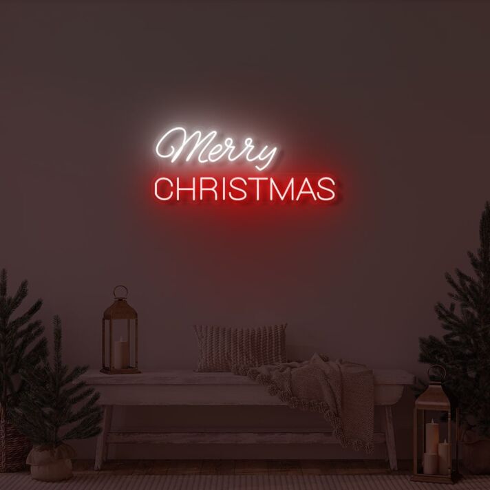 Merry Christmas LED Neon Sign