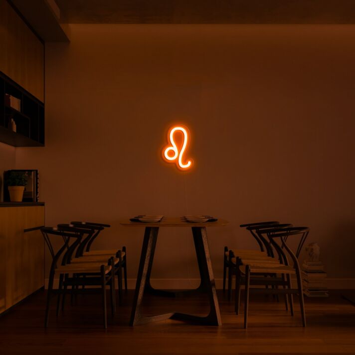 Leo Neon Sign
