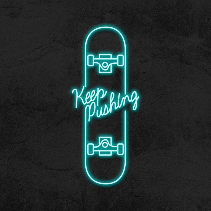 Skate Neon Sign