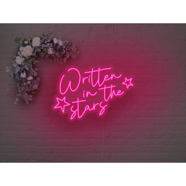 Written In The Stars Neon Sign