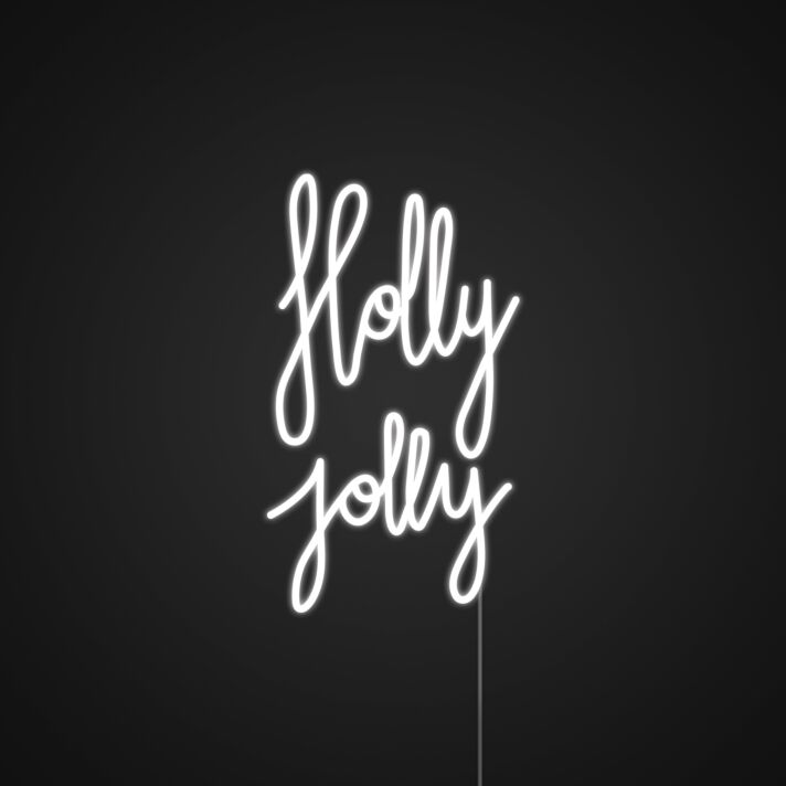 Holly Jolly Neon Sign