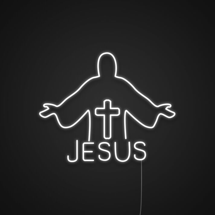 Jesus Neon Sign