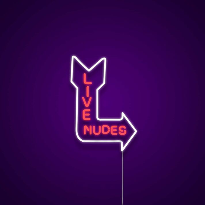 Live Nudes Neon Sign