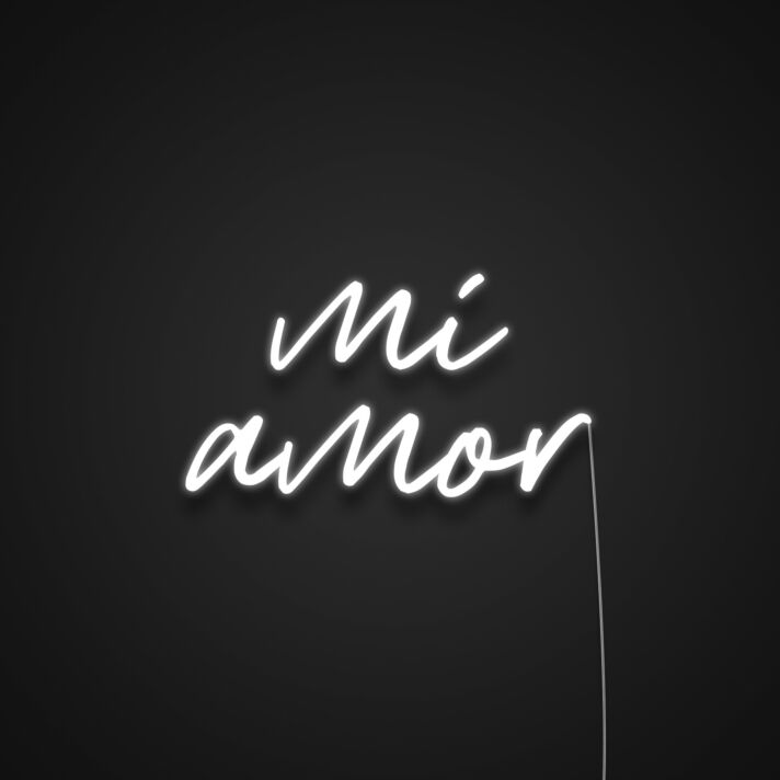 Mi Amor Neon Sign