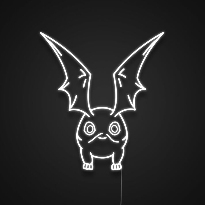 Patamon Digimon Neon Sign