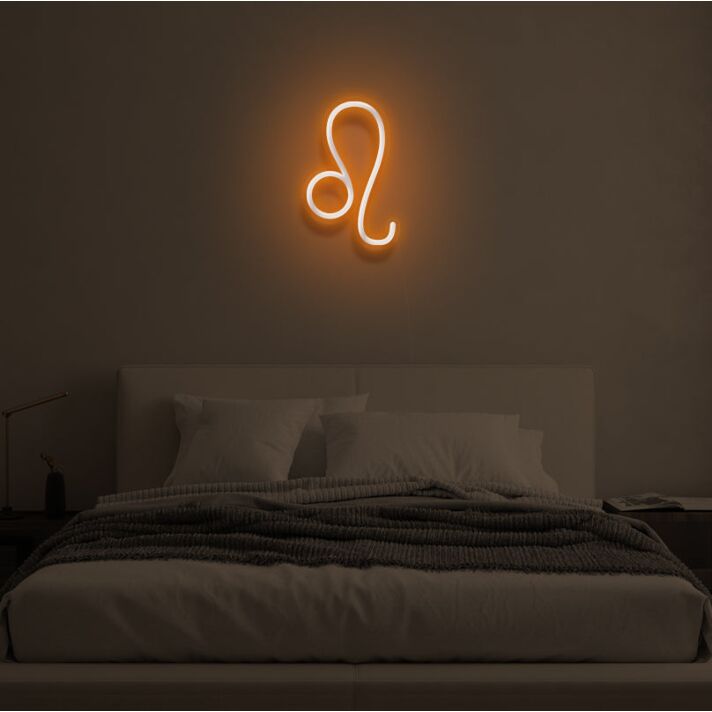 LEO" LED neon sign