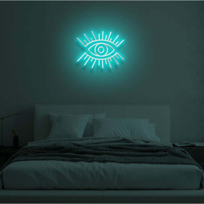 EVIL EYE" LED Neon Sign