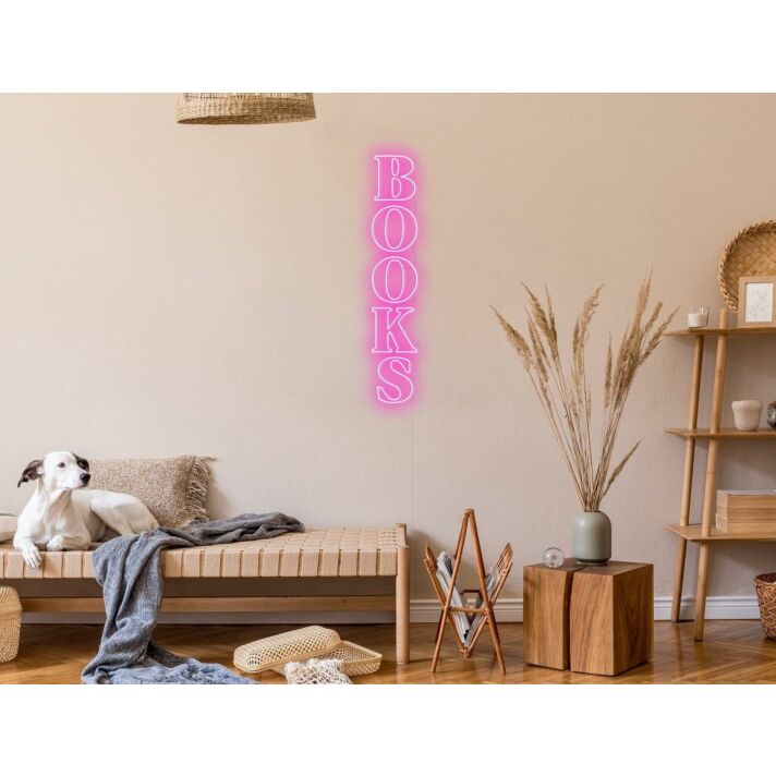 Books Neon Sign
