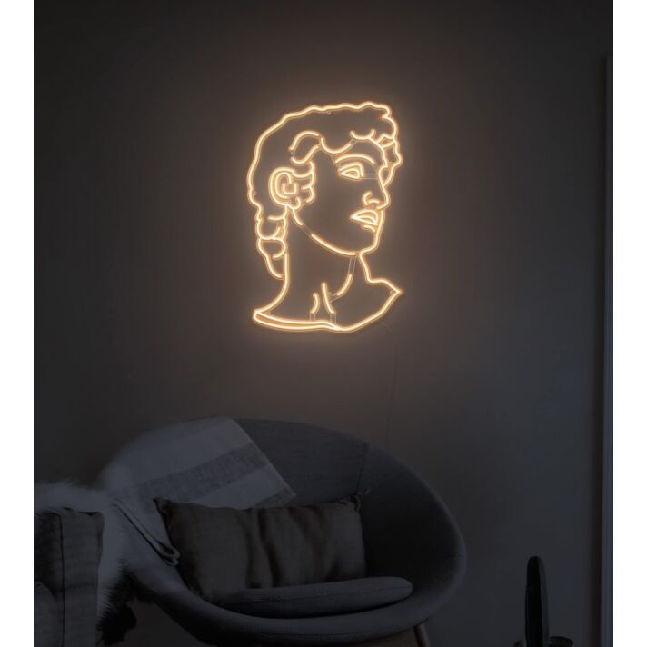 David Neon Sign