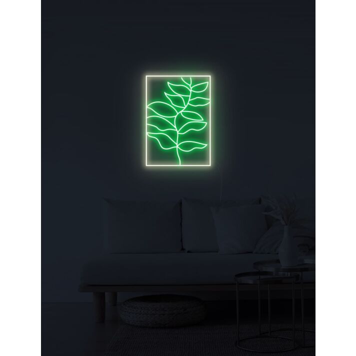 Leaf Painting Neon Sign