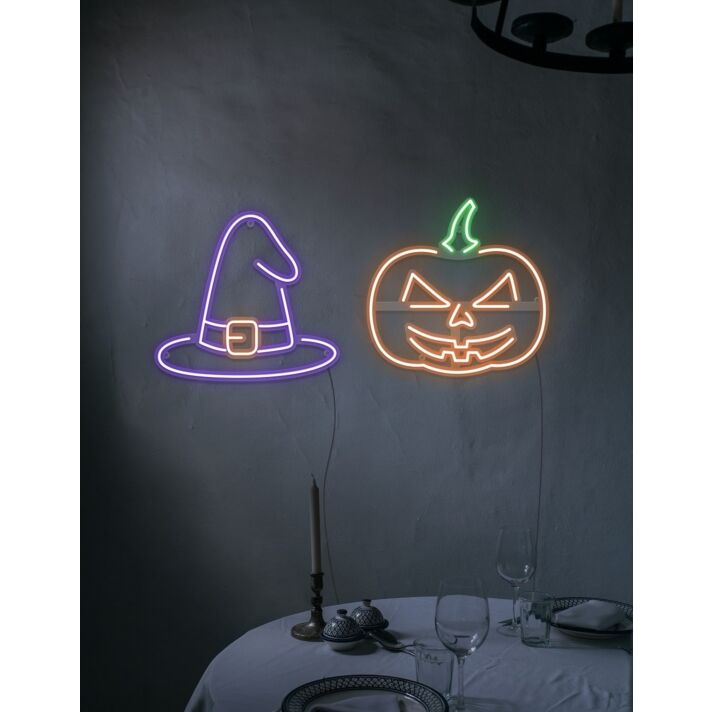 Spooky Halloween Set of 2 Neon Sign