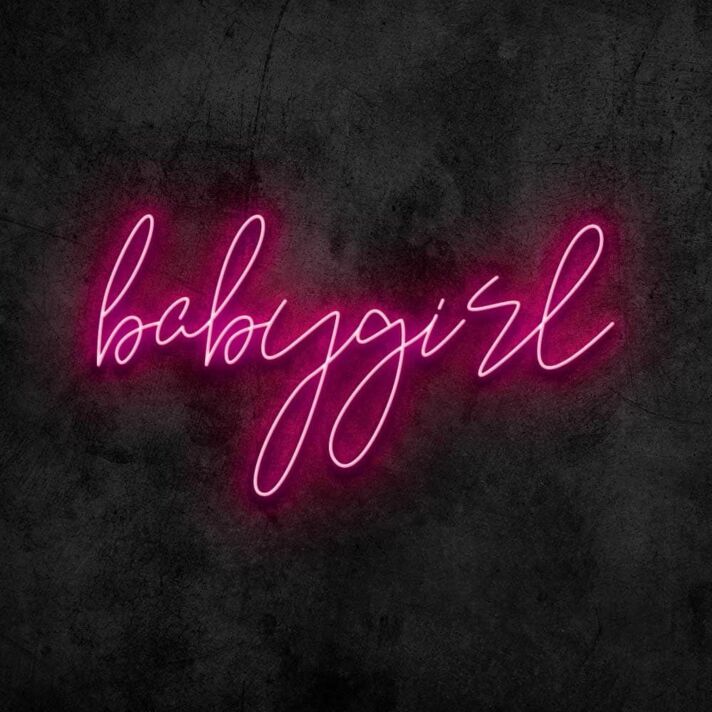 Baby Girl Neon Sign
