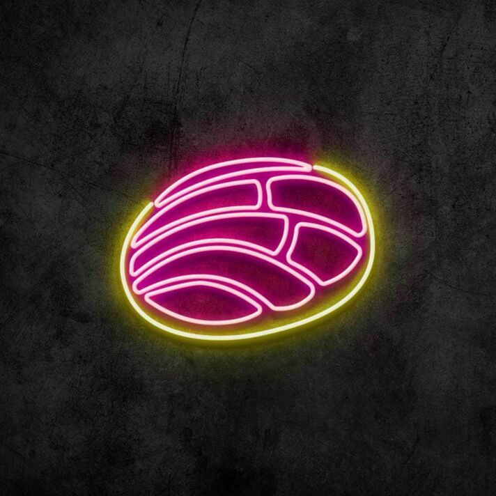 Concha Bread Neon Sign