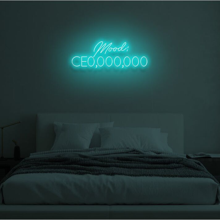 Mood: CE0,000,000 LED Neon Sign