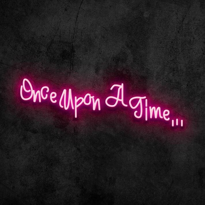 Once Upon A Time V1 Neon Sign
