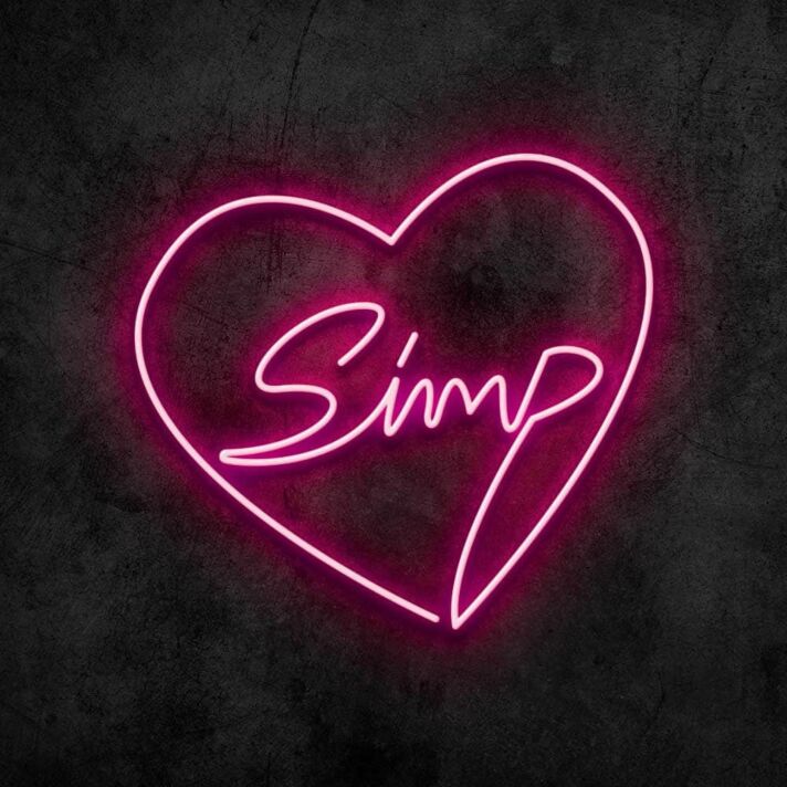 Simp Neon Sign