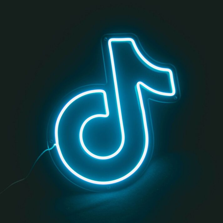 TikTok V1 Neon Sign