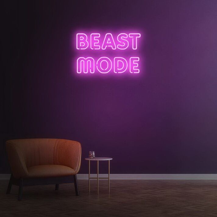 Beast Mode Neon Sign