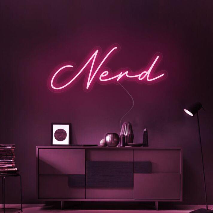 Nerd Neon Sign