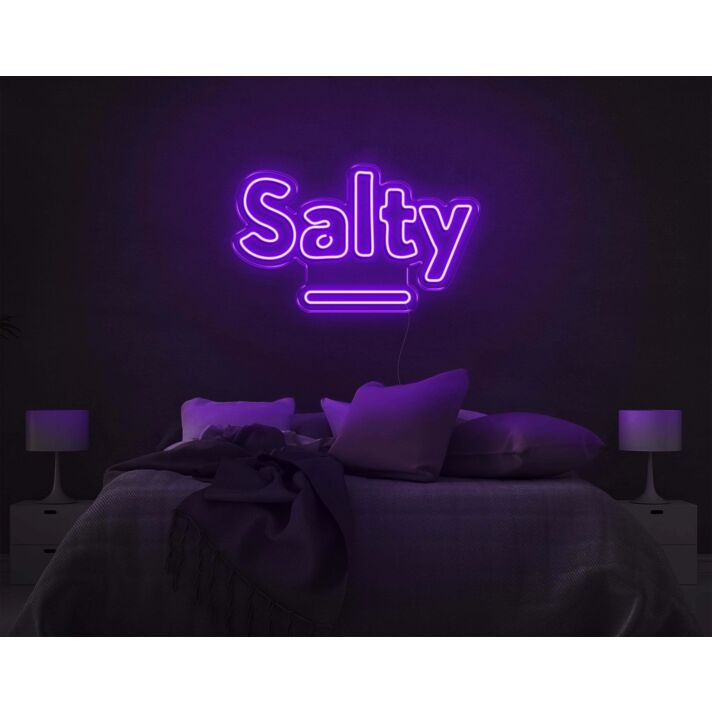 Salty Neon Sign