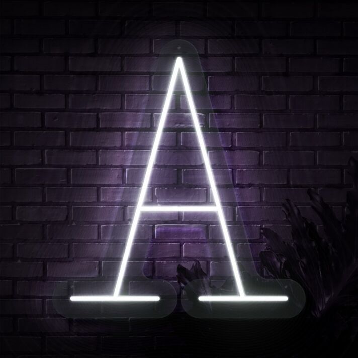 Personalized Initial Letter A Neon Sign MNC41520