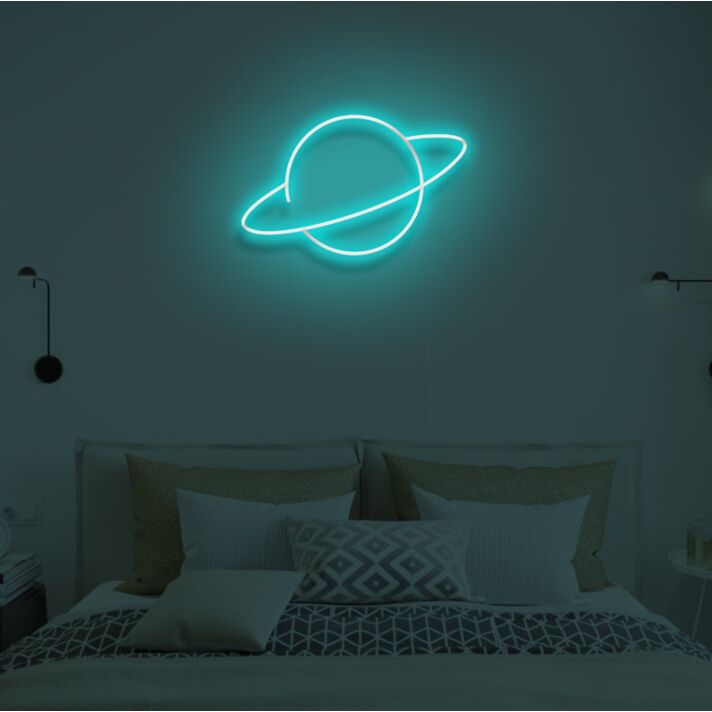 PLANET" LED neon sign