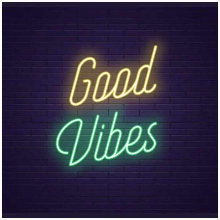 Good Vibes V3 Neon Sign