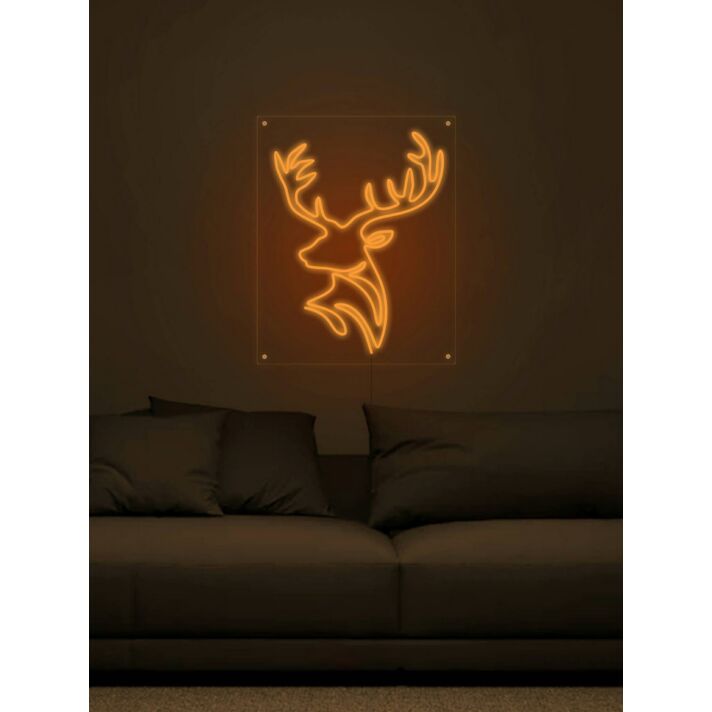 Deer Head Neon Sign