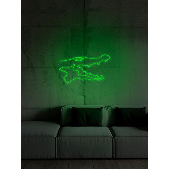 Crocodile Neon Sign