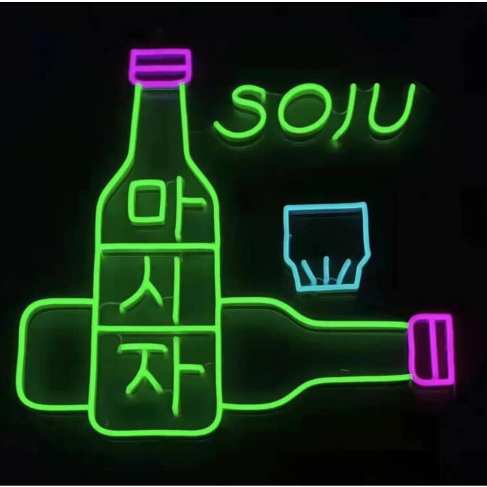 Soju Korean bar Neon Sign
