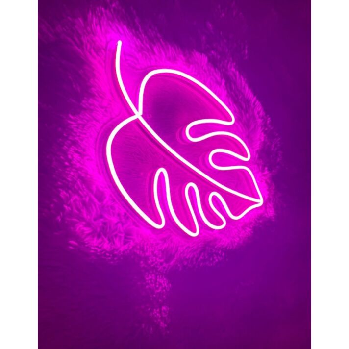 Monstera Leaf V1 Neon Sign