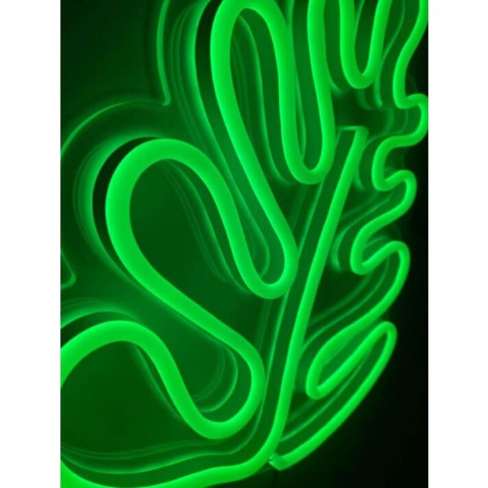 Monstera Leaf Neon Sign