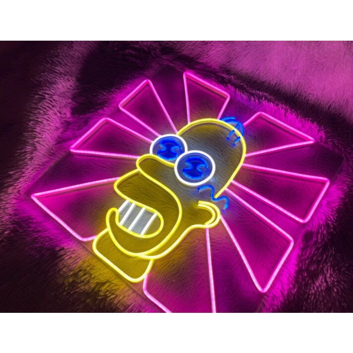 Homer Simpson Neon Sign