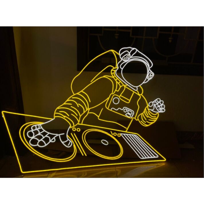 DJ Astronaut Neon Sign