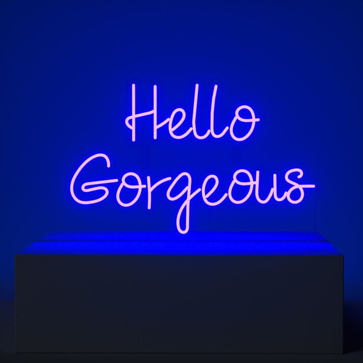Hello Gorgeous Neon Sign