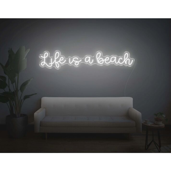 Life Is A Beach Neon Sign