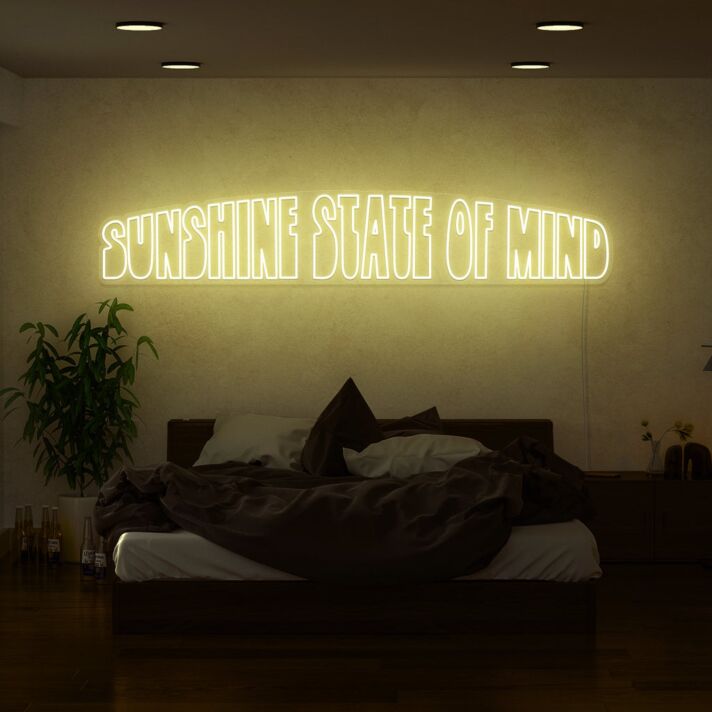Sunshine State Of Mind Neon Sign