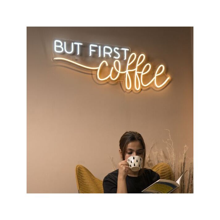 But First Coffee Neon Sign