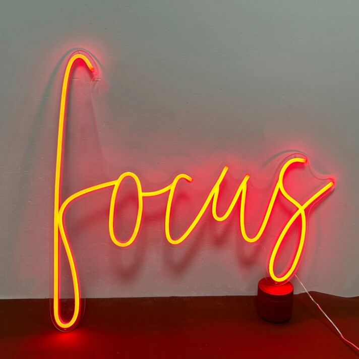 Focus  Led Neon Sign