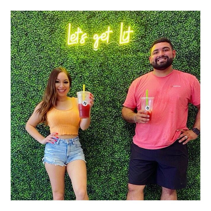 Lets Get Lit Neon Sign