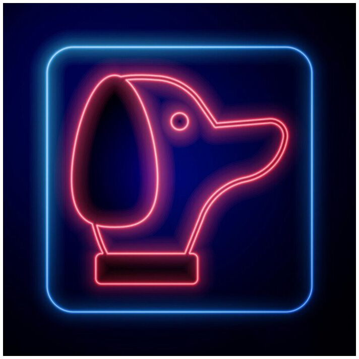 Neon Dog Sign For Room And Wall Decorations