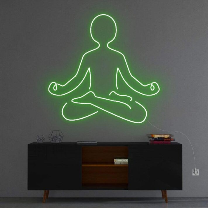 'Meditation' Neon Sign