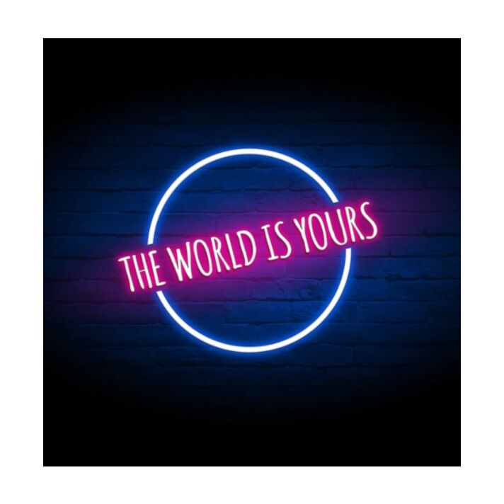 The Word Is Yours Neon Sign