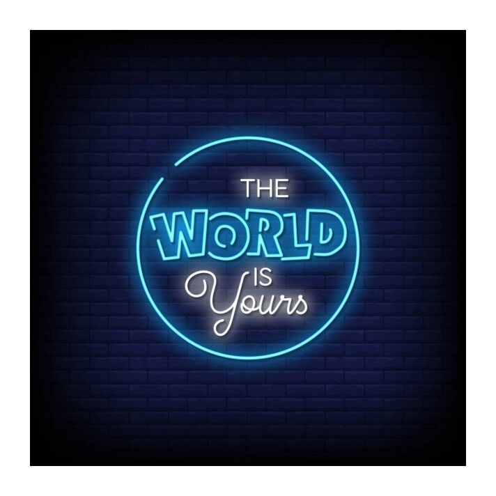 The Word Is Yours Neon Sign