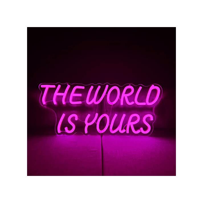 The Word Is Yours Neon Sign