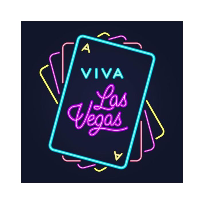 Neon Signs Las Vegas Card Pattern Neon Lights