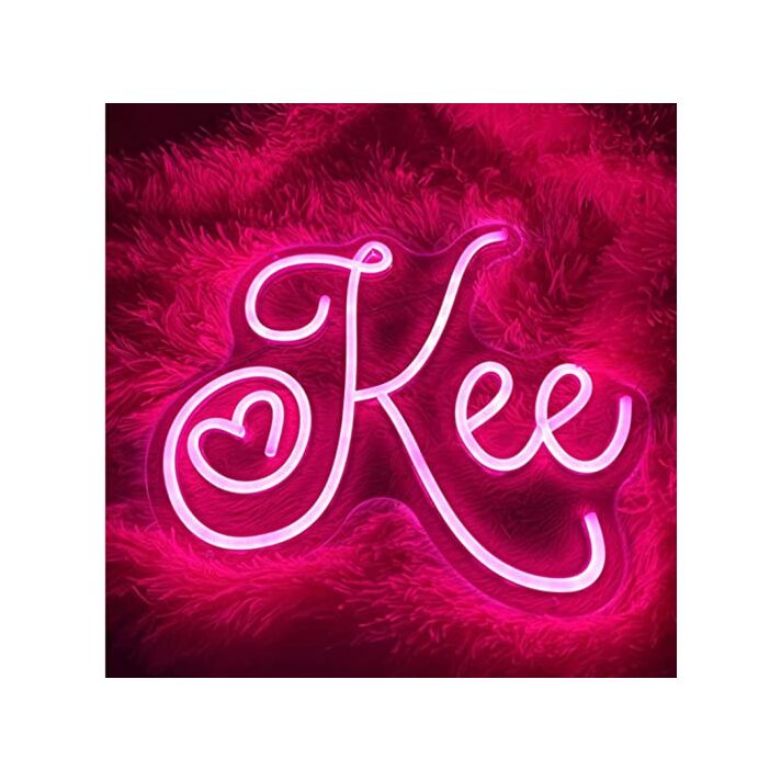 Kee Neon Name Signs Room Decoration